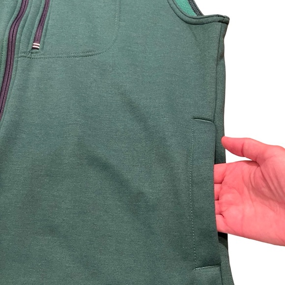 ⛳️ IZOD Golf Vest | Performance | Stretch | Green & Blue | Men’s Size Large - Picture 5 of 10